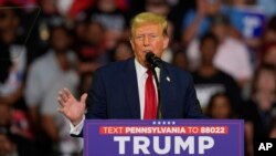Vachamirira bato reRepublican musarudzo yemutungamiri wenyika, VaDonald Trump.