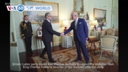 VOA60 World - Starmer becomes prime minister as UK Labour Party sweeps to power