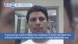 VOA60 America - Suspected Texas Gunman Arrested