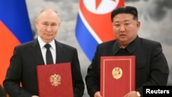 གཟའ་འཁོར་འདིར་ཀིམ་ཇོང་ཨུན་དང་ཕུ་ཊིན་ནས་ཡོངས་འདུས་ཀྱི་འཐབ་ཇུས་ཟླ་གྲོགས་ཞེས་པའི་ཆིངས་ཡིག་ཅིག་བཞག