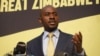 UMnu. Nelson Chamisa, okhokhela iCitizens Coalition for Change. (Columbus Mavhunga/VOA) 