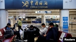 北京國際機場候機的旅客(2022年12月27日)