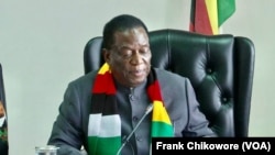 UMongameli Emmerson Mnangagwa
