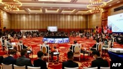 ကမ္ဘောဒီးယားနိုင်ငံ၊ ဖနွမ်းပင်မြို့မှာကျင်းပတဲ့ အာဆီယံဒေသတွင်းဆွေးနွေးပွဲ (သြဂုတ် ၅၊ ၂၀၂၂/ AKP) 