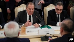 Taron ministocin harkokin wajen Rasha da Turkiya da Iran akan kwashe mutane daga Aleppo kasar Syria
