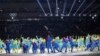 Duk Da Tsananin Sanyi Jama'a Sun Taru Wajan Bude Wasannin Olympics