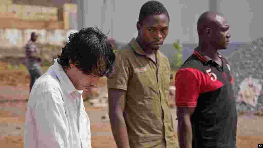 TOGO&nbsp; A trio of smugglers - one of them Vietnamese - were displayed after authorities in Lome discovered two shipping containers marked timber and cashew nuts contained 500 elephant tusks worth $8 million bound for Vietnam&#39;s black market. DNA tests revealed the tusks were poached from at least nine other African countries.