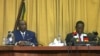 Mutevedzeri wemutungamir wenyika VaConstantino Chiwenga nemutungamiri wenyika VaEmmerson Mnangagwa 