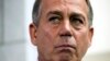 Speaker of the House John Boehner, R- Ohio, pauses during a news conference after a House Republican Conference meeting about the ongoing budget fight on Capitol Hill on Monday, Sept. 30, 2013.