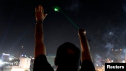 laser pointing