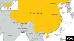 Hainan, China, map