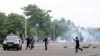 La police affrontent des manifestants à Kinshasa, 19 septembre 2016.