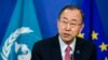 FILE - United Nations Secretary-General Ban Ki-moon.